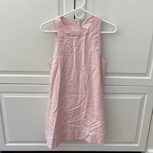 Light Pink Linen Mabel Dress Size Small